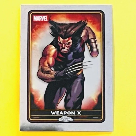 2025 Topps Chrome Deadpool & Wolverine #16 Weapon‎ X Base Marvel