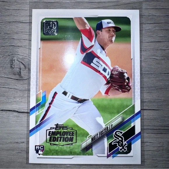 2021 Topps Employee Edition #426 Matt Foster RC Chicago White Sox SUPER RARE