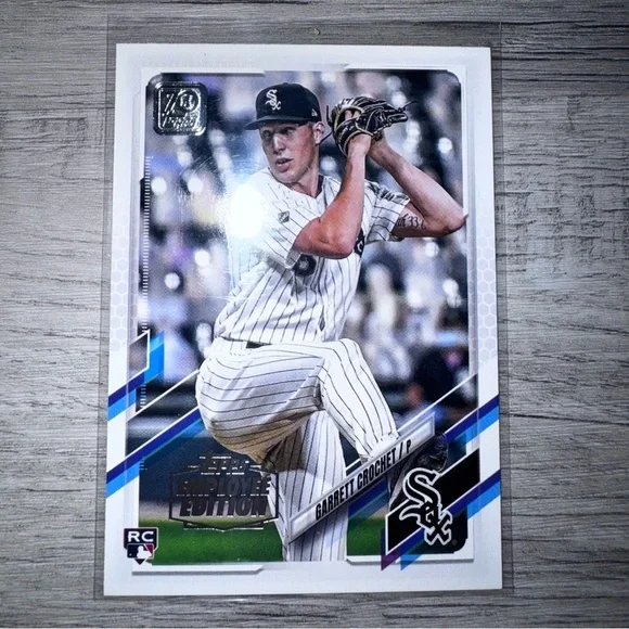 2021 Topps GARRETT CROCHET Employee Edition Rare card #362 CHICAGO WHITE SOX