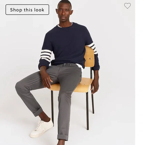 NWOT J.Crew 484 Slim-fit stretch chino pant 36X32