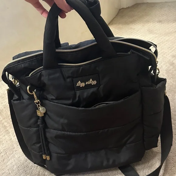 Itzy Ritzy Black Baby Bag