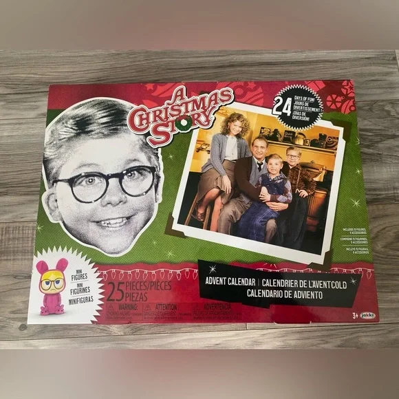 A Christmas Story Advent Calendar – 24 Mini Collectibles Holiday Countdown