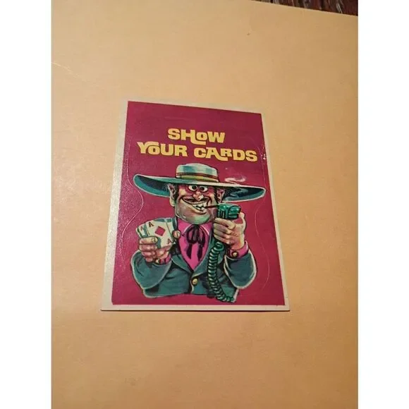 Vintage 1978 Donruss CB Convoy Sticker Trading Card CB Dictionary Show Your Card