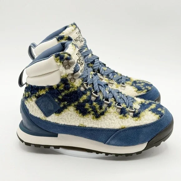 The North Face Womens Back To Berkeley IV High Pile Boot Size 8 Blue NEW