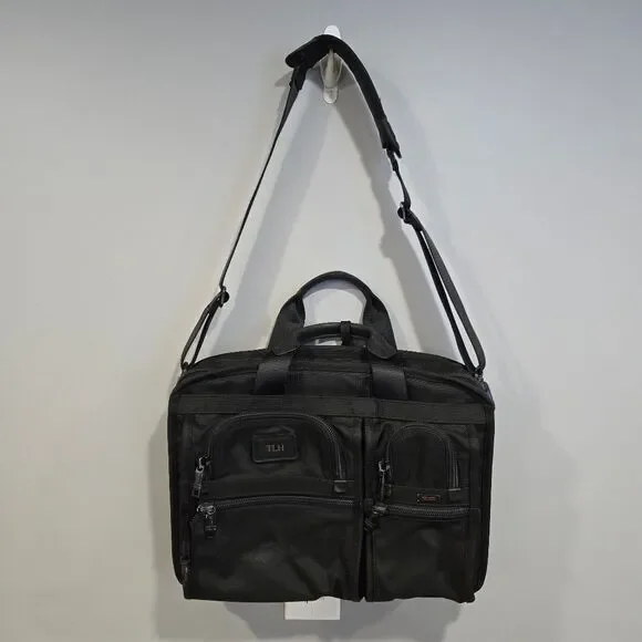 🐢 TUMI Alpha Expandable Organizer Laptop Briefcase