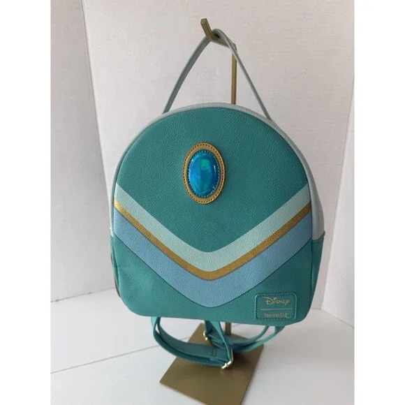 Exclusive Loungefly Disney Princess Jasmin Cosplay Backpack Mini Used Flaws