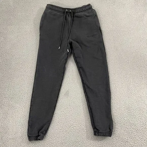 Nike Air‎ Jordan Wordmark Fleece Joggers Men S Black Lounge Pull On Sweatpants