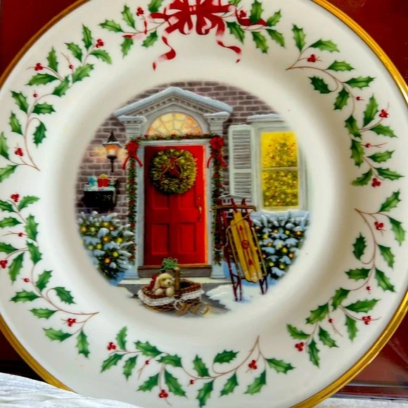 Lennox annual 2005  holiday collector plate.