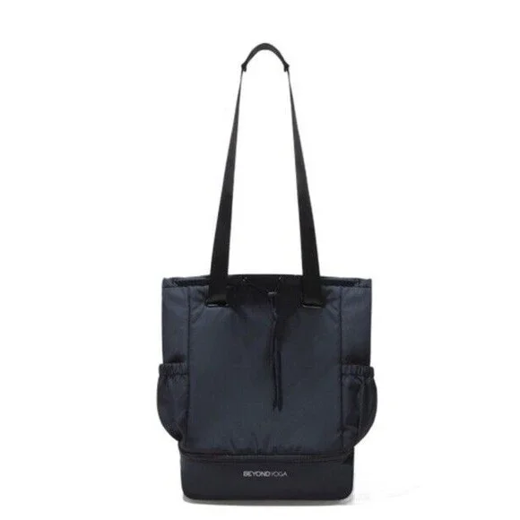 Beyond Yoga Convertible Gym Bag Backpack Black New $80