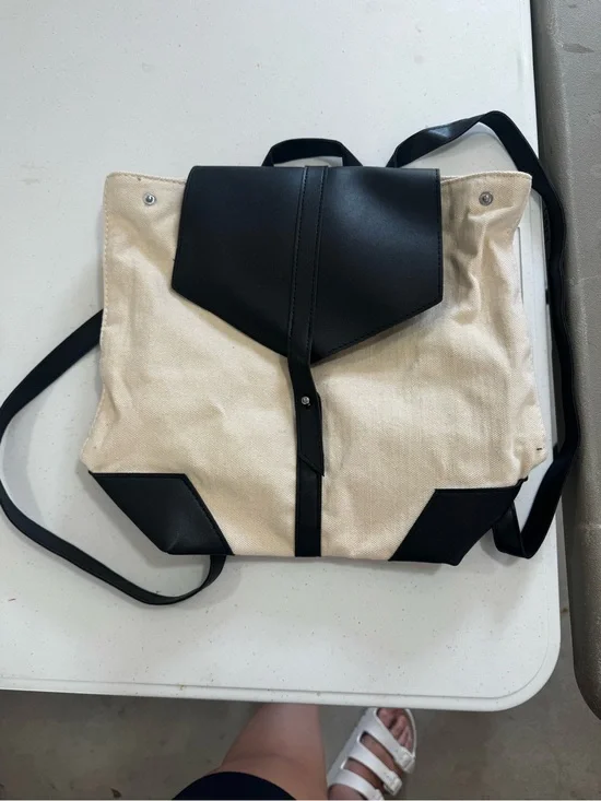 Deux Lux Canvas Tote with Black Lining