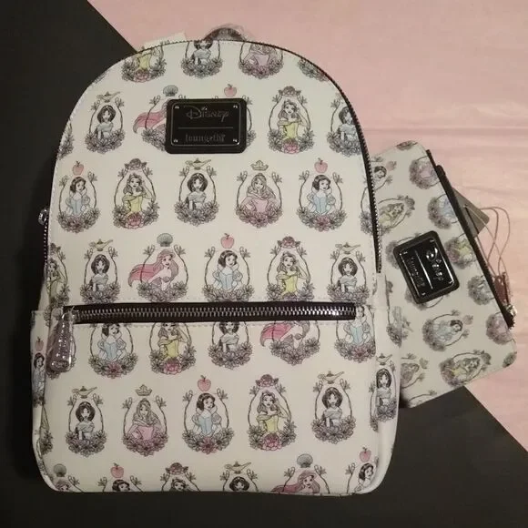 Disney Loungefly Princess AOP Set
