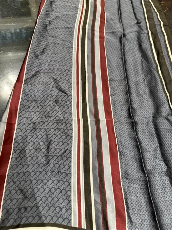 Beautiful large silk fashion scarf.