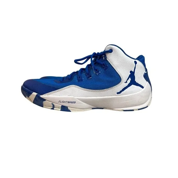 Jordan Rising High 2 Shoes Mens 11.5 Blue White‎ FlightSpeed Athletic