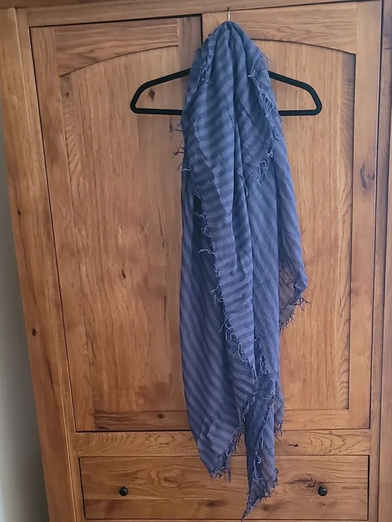 Chan Luu Linen Silk Oversized Scarf