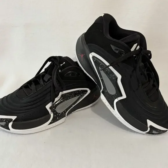 Jordan Nike Luka 3 Air Black White Basketball Shoes Mens Size 7.5 Mid Top