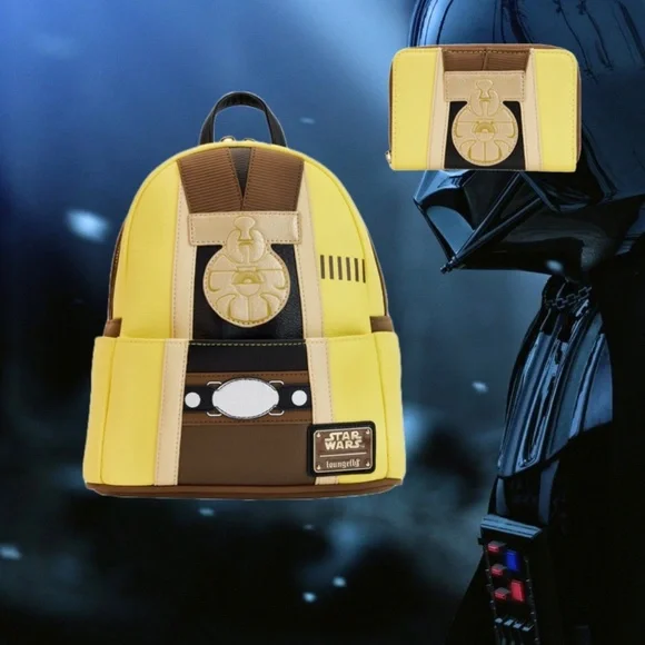 Loungefly Star Wars Luke Skywalker Medal Ceremony Mini Backpack and Wallet