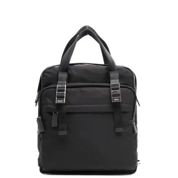 Prada Rucksack Black Nylon Backpack