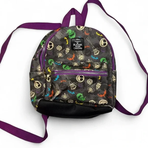 Disney Tim Burtons The Nightmare Before Christmas Jack Skellington Mini Backpack