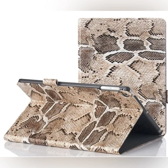 Chic Geeks iPad Case Vegan‎ Python Protective Cover for Pro 12.9 New in Box