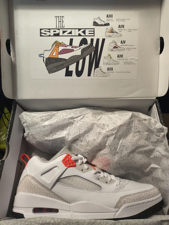 NIB 100% Real Jordan Spizike Low Mens Sneakers