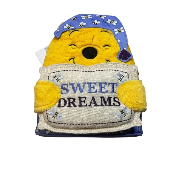 Loungefly Disney Winnie the Pooh Classic‎ Bedtime Plush Mini Backpack Bedtime