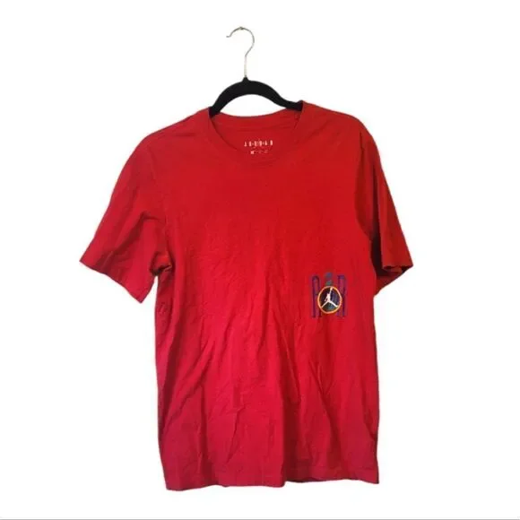 Air Jordan Red Vintage Logo T-Shirt