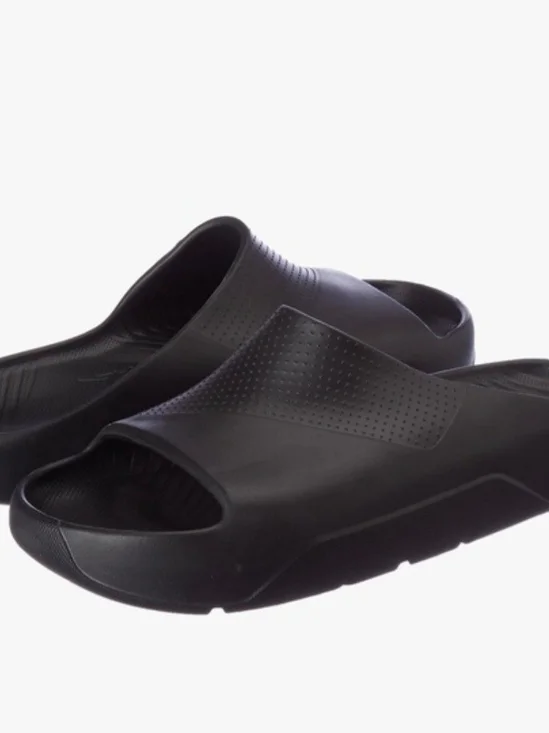 Jordan Post Black Foam Athletic Jumpman Slip-On Slides. Size 11