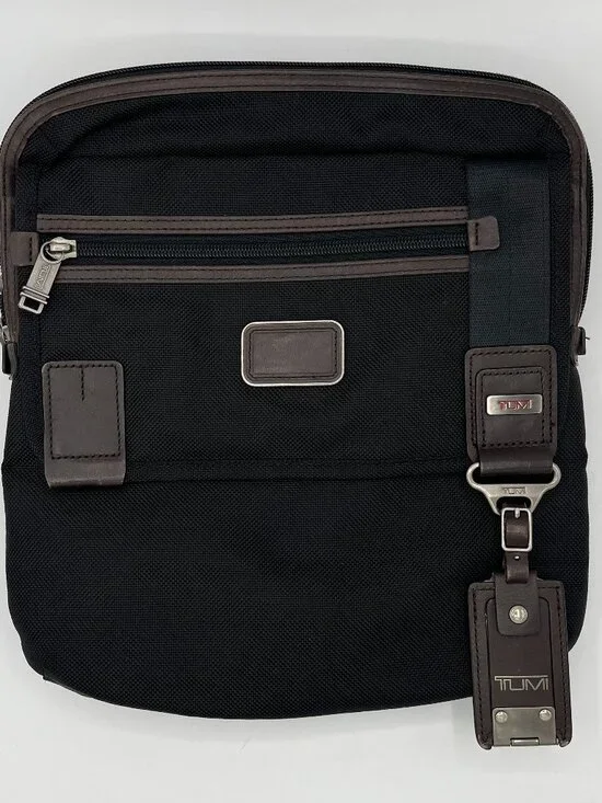 Tumi Alpha Bravo Beale Mini Messenger Bag Black