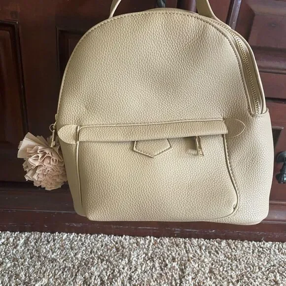 Elegant Tan Backpack for Women