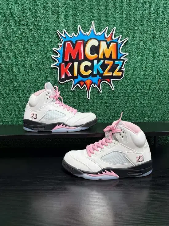 Air Jordan 5 Retro Medium Soft Pink Men’s Size 9.5 Pre-Owned: Excellent