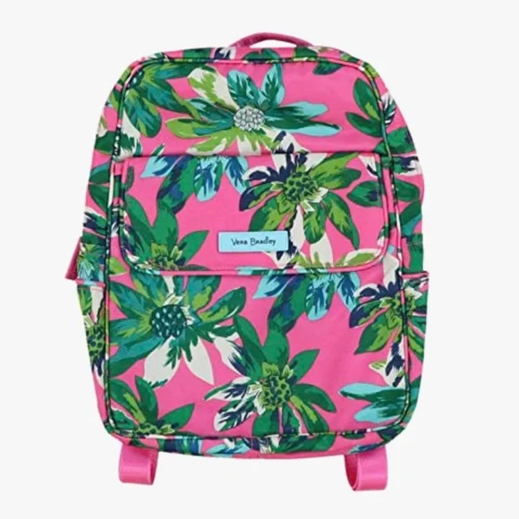 Vera Bradley Lighten Up Tropical Paradise Backpack Purse