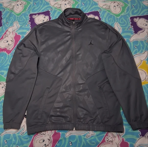 Y2K Jordan Vintage Zip Up Track Jacket Nike Air
