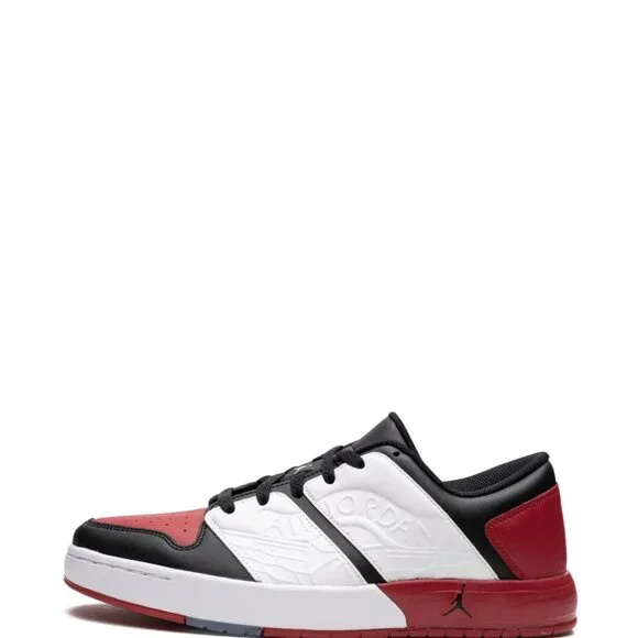 Jordan Men's Varsity Red Black White Nu Retro 1 Chicago Athletic Sneaker Size 10