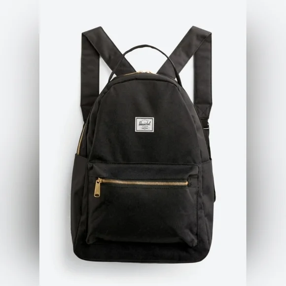 NWOT | Herschel | Nova Backpack | Black | Mid-Volume 18.0L