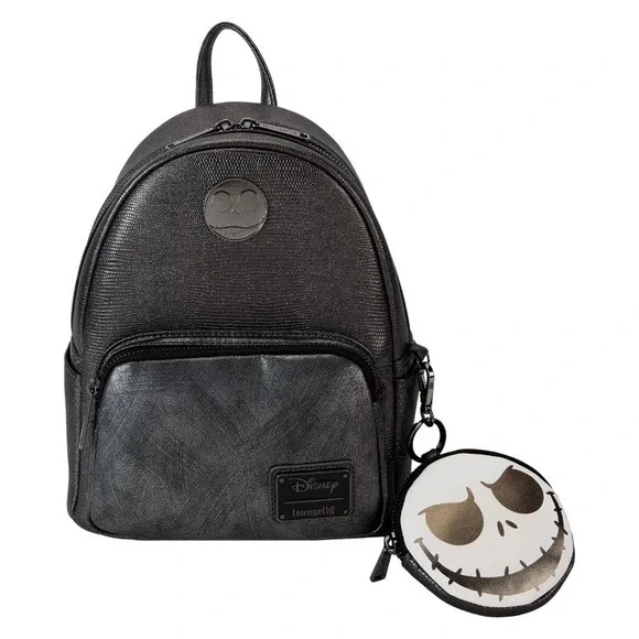 Loungefly Disney Nightmare Before‎ Christmas Jack Skellington Textured Backpack