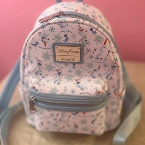 RARE Loungefly Disney Frozen II Olaf& Bruni Mini Backpack