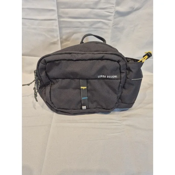 Sierra Designs Woods Quarry Waist Pack Water Bottle Pocket Gray Adjustable‎ Hike