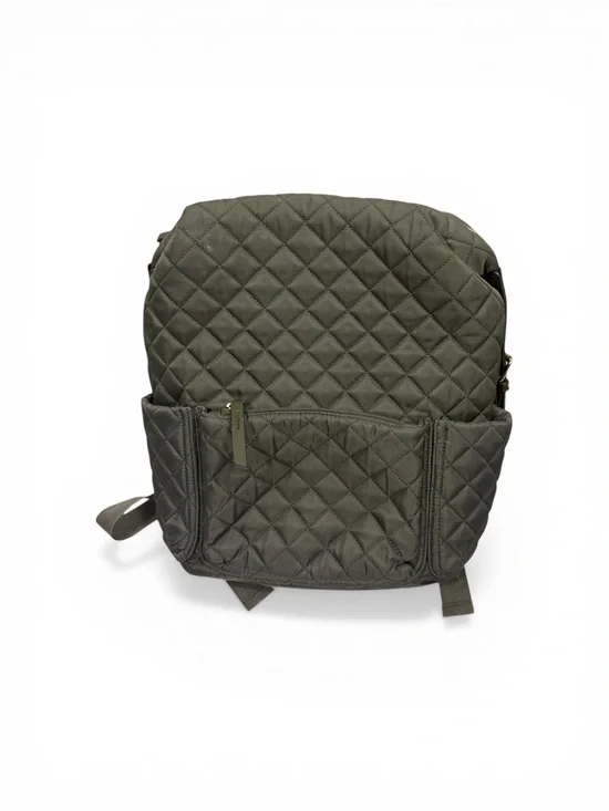 Tommy Bahama Quilted Olive Backpack with Front Pocket