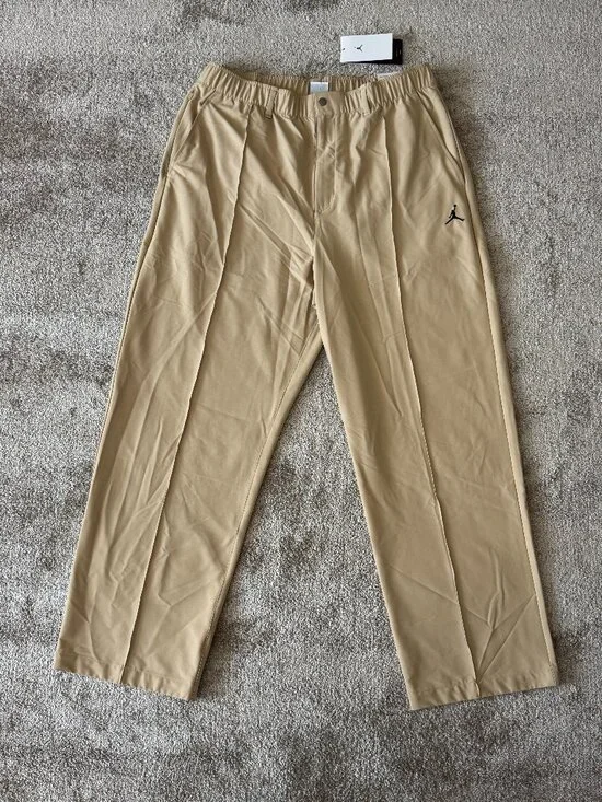 MSRP $110 - Men's XL Jordan Loose Fit/Couple Large/ Golf Pants HQ8673-248-Beige