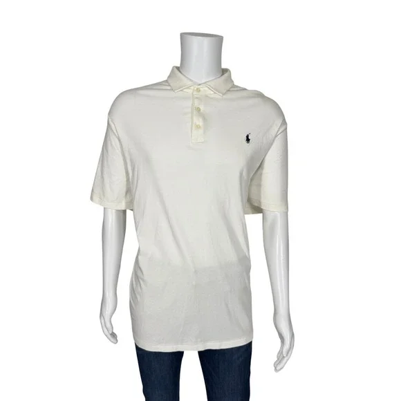 Polo Ralph Lauren Mens XL Classic Fit Cotton Short‎ Sleeve Polo Shirt