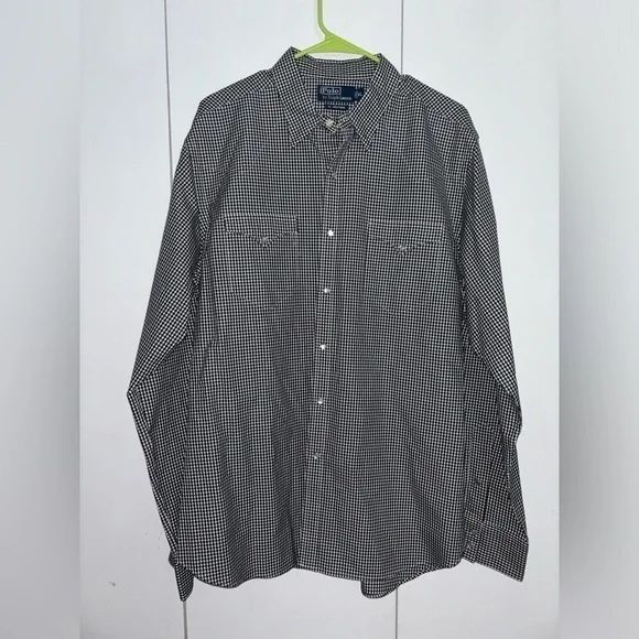 Polo Ralph Lauren Western pearl snap button up
