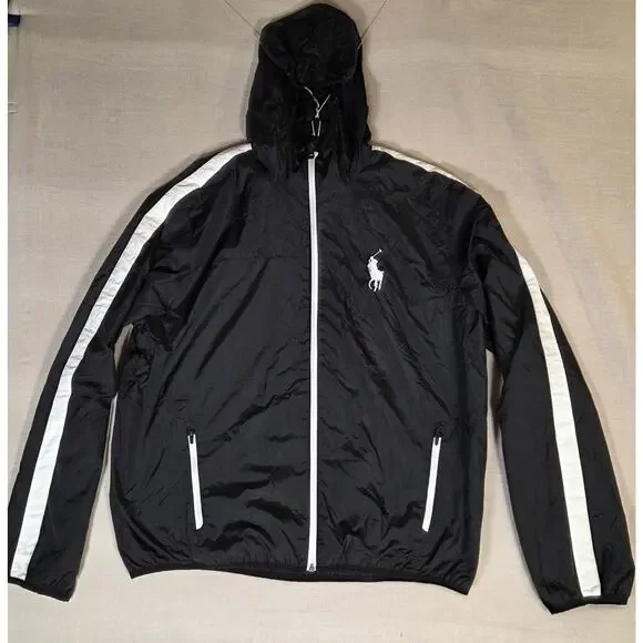 Polo Ralph Lauren‎ Performance Polo 67 Big Pony Windbreaker Zip Jacket Size XL