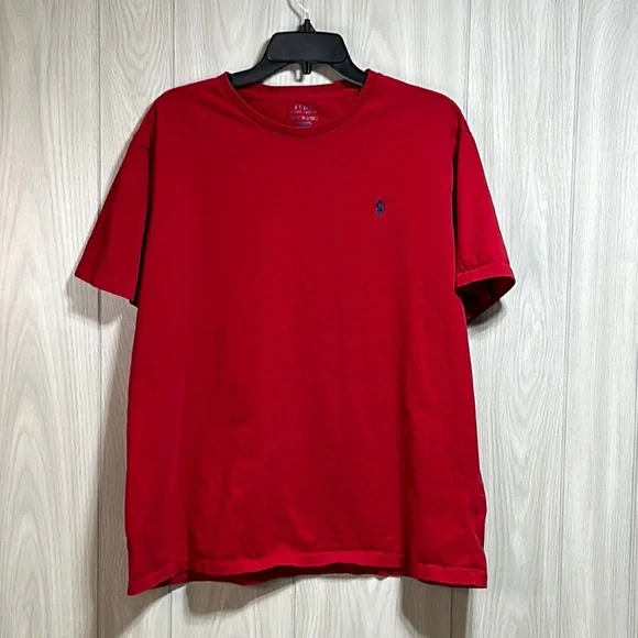 POLO Ralph Lauren red short sleeve shirt size XL