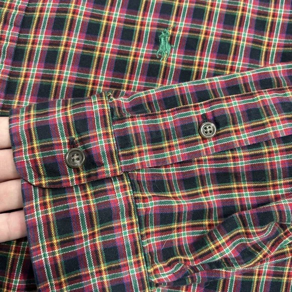 Mens‎ Polo Ralph Lauren Classic Fit Shirt Long Sleeve Button Down Casual 2XL XXL