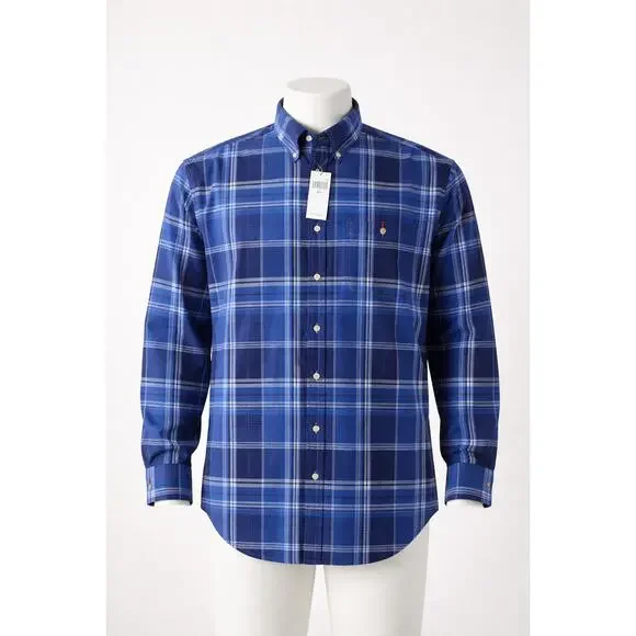 Polo Ralph Lauren Men’s 2XL Plaid Button Down Shirt Long‎ Sleeve NWT $125