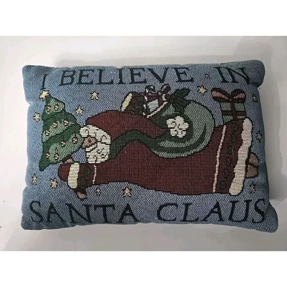 Vintage Christmas Rectangle‎ Pillow 