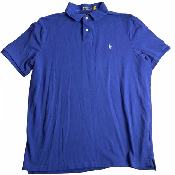 Polo Ralph Lauren Men’s Blue Classic Fit Polo XL