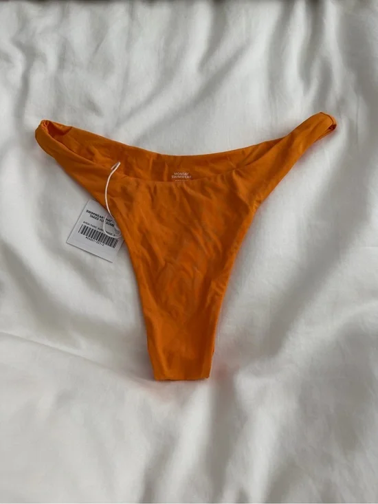 Monday Swimwear Orange Bikini Bottom