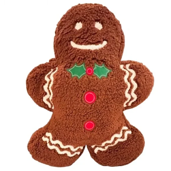 🆕- Gingerbread Man Christmas Plush Pillow