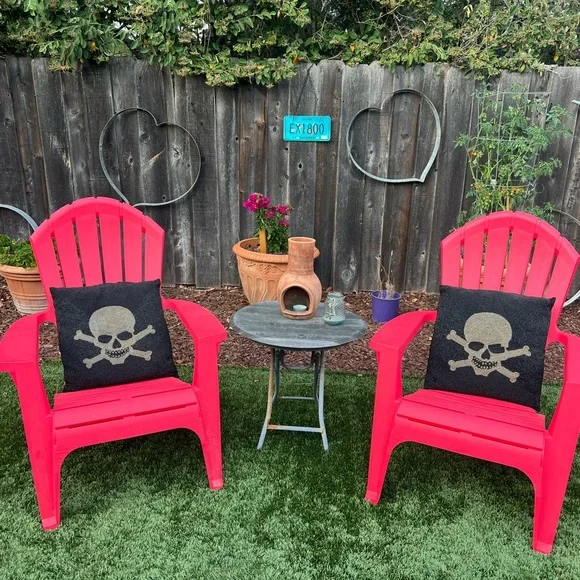 Beaded SKULL CUSHIONS